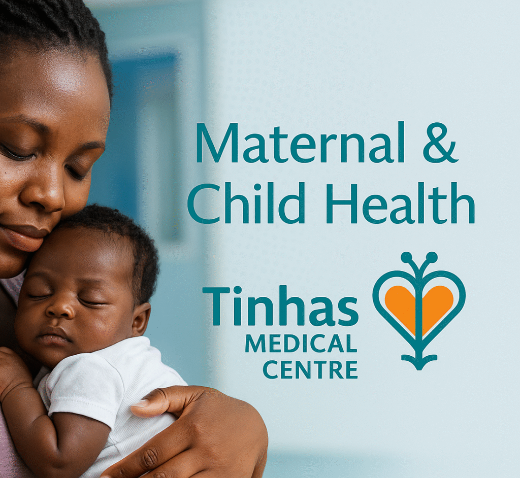 mother and child use